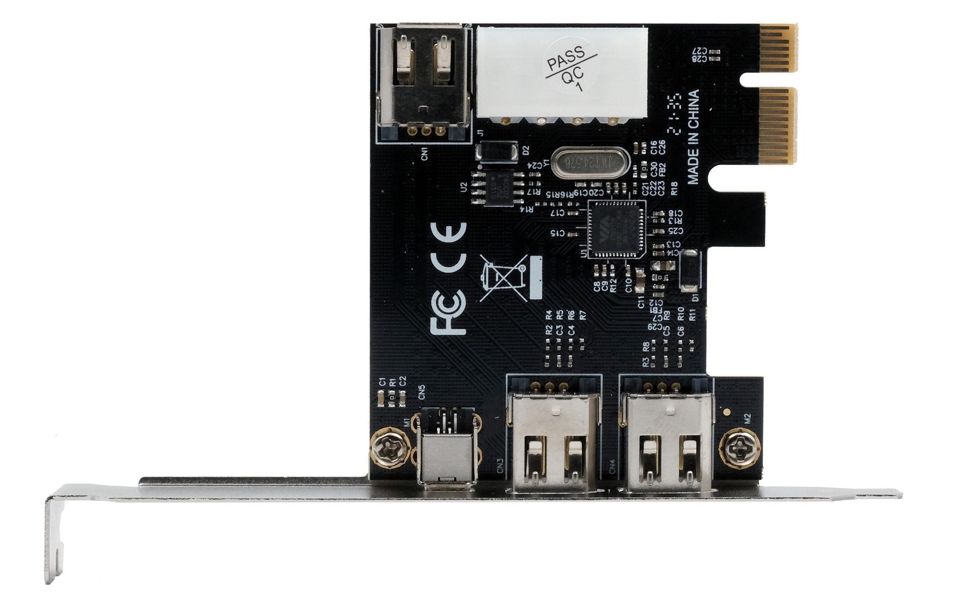 PCI-Express-Karte EX-16600PCI-Express-Karte, FireWire IEEE1394a