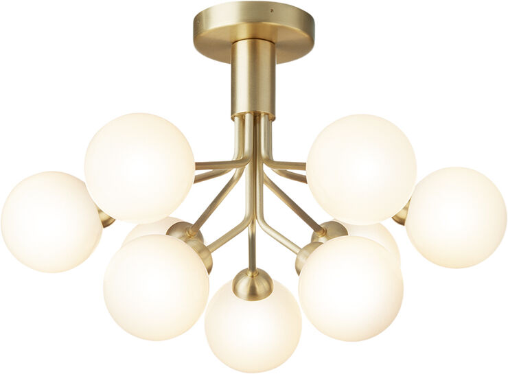 Nuura Apiales 9 Ceiling Brass / opal