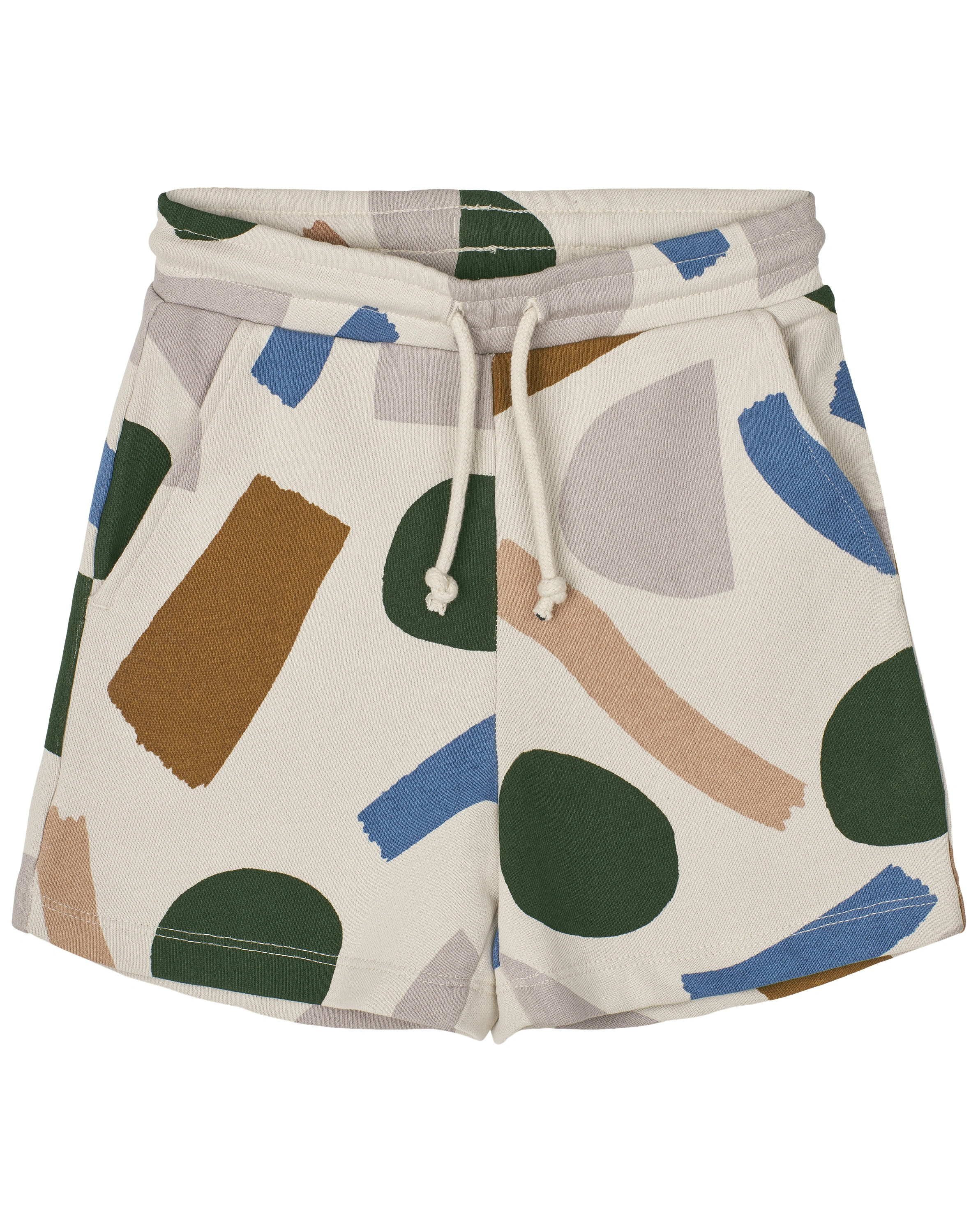 Sweatshorts GRAM PAINT STROKE in sandy