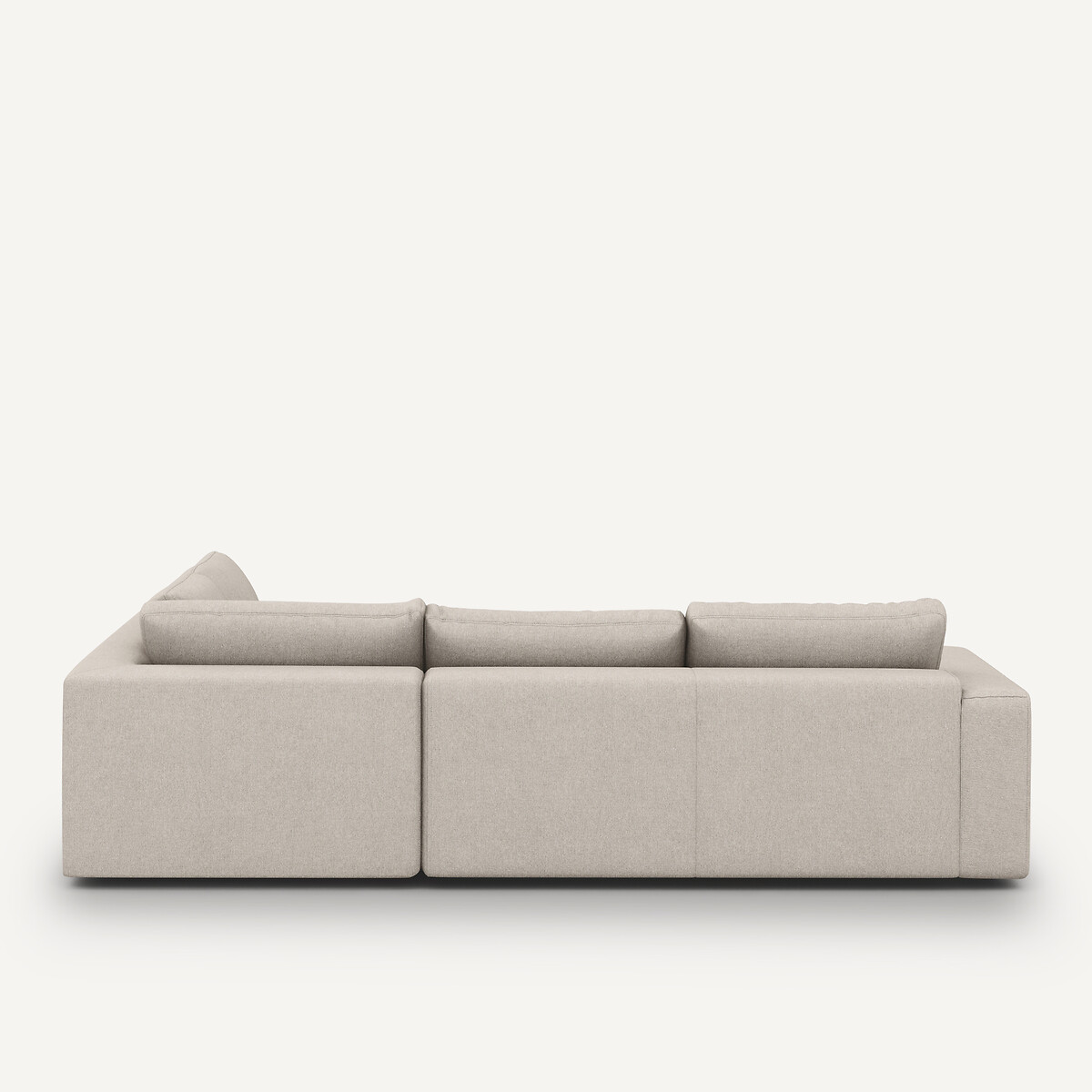 AM.PM<br>Sofá de canto, viscose/linho texturizado, Skander