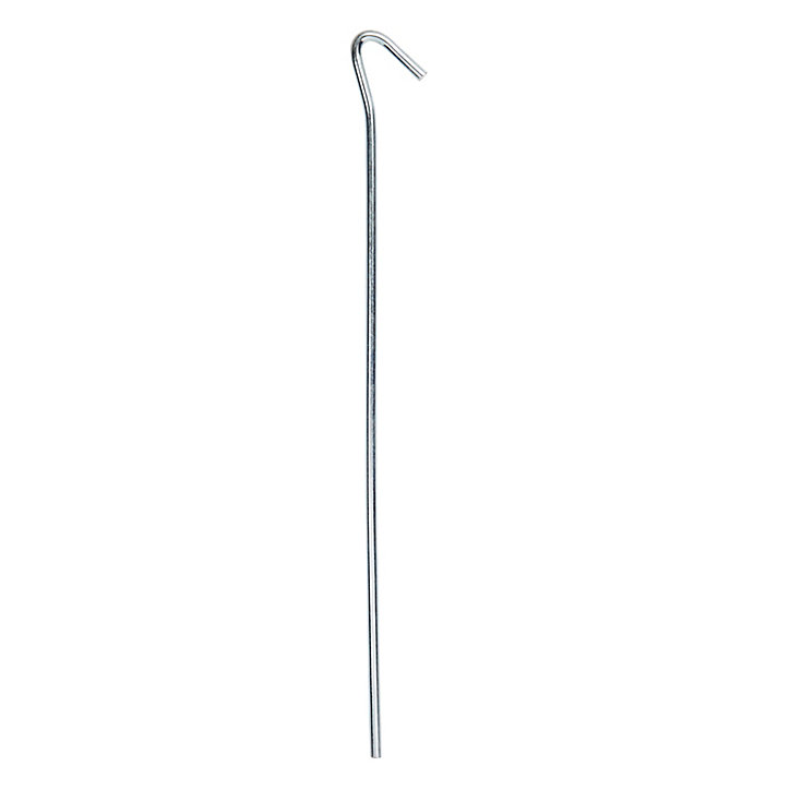Lot de 5 piquets fil en acier galvanisé ø4 mm x l. 240 mm