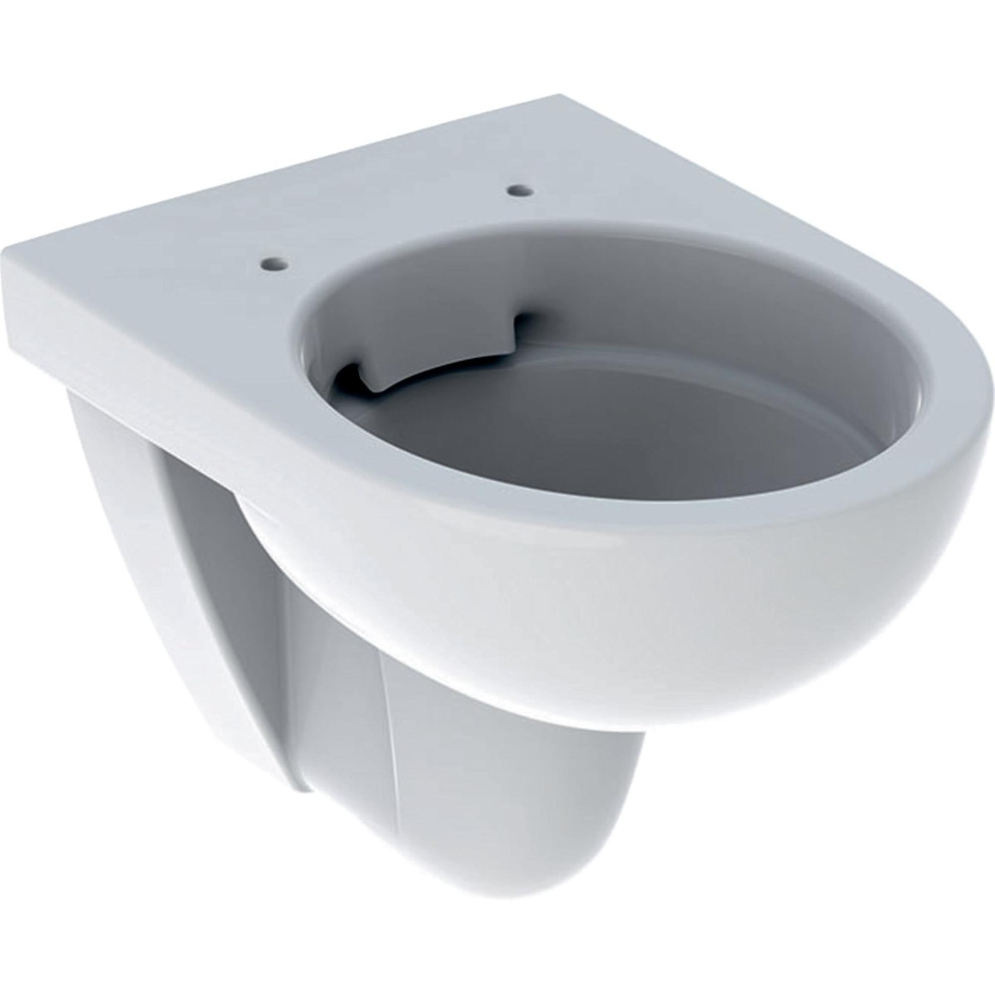 Geberit Renova Compact hangend randloos toilet met KeraTect wit glans