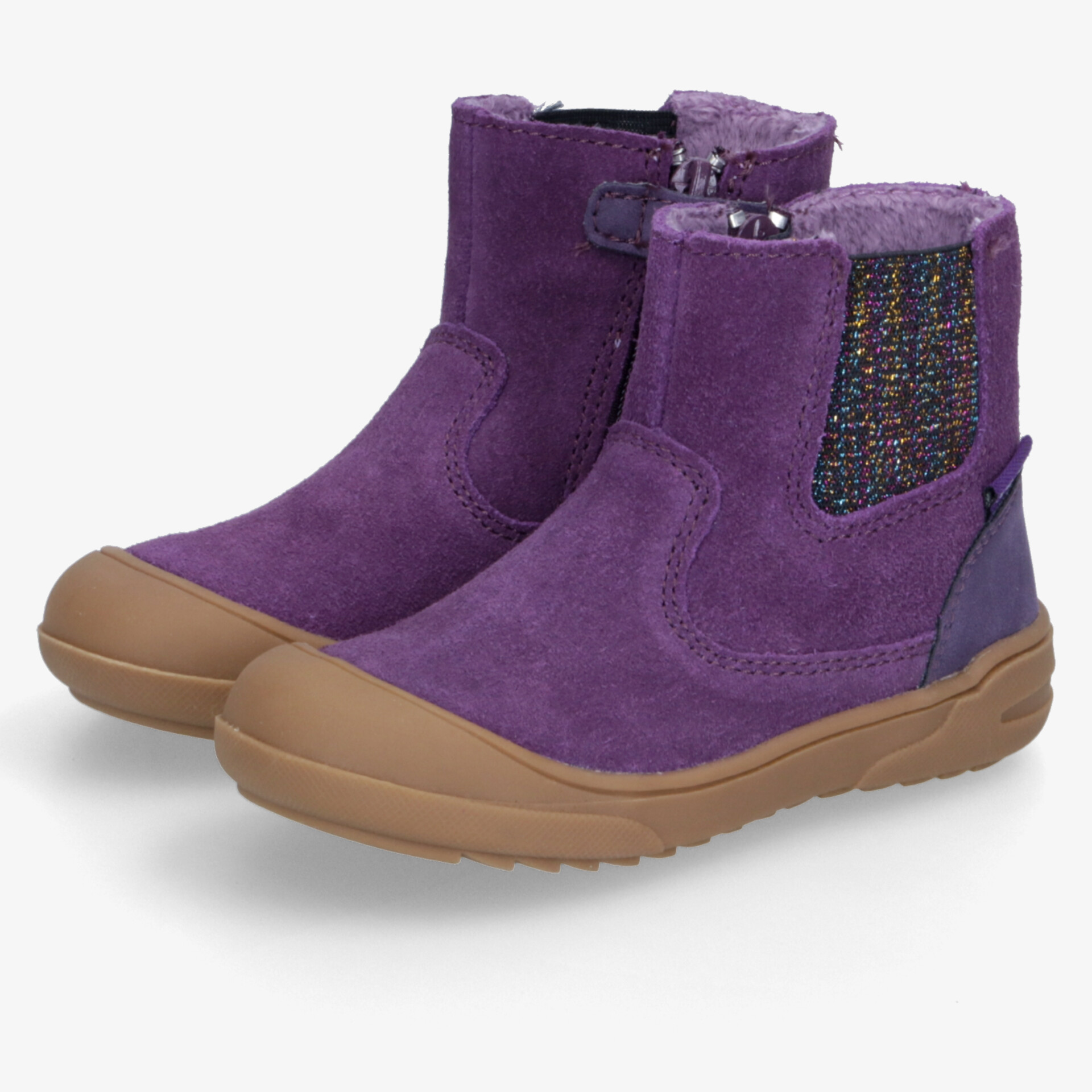 Bambulini Kinder Stiefel lila