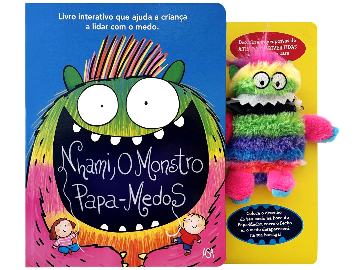 LIVRO NHAMI - O MONSTRO PAPA MEDOS DE COCCINELLA