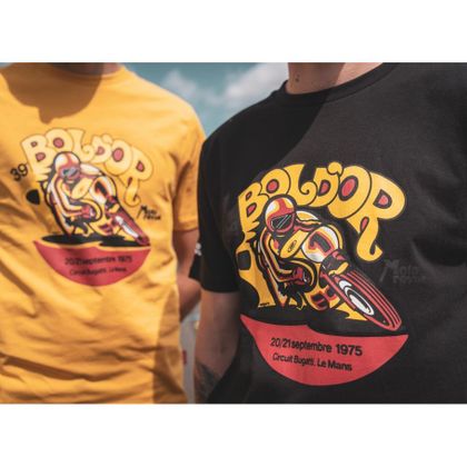 T-Shirt manches courtes Bol d'Or 1975 - Jaune