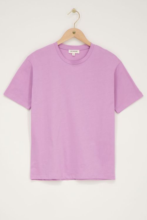 Lila T-shirt ''Les fleurs''