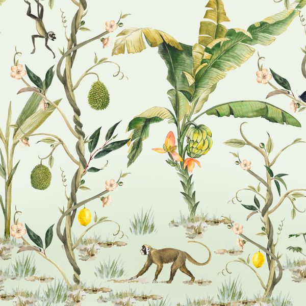 Creative Lab Amsterdam Monkey Life Behang 200 x 280 cm