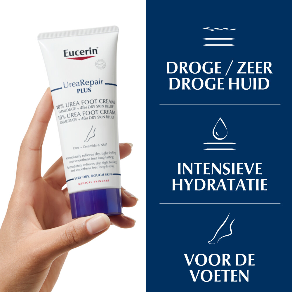 Eucerin UreaRepair PLUS Voetcrème 10% Urea100 ml