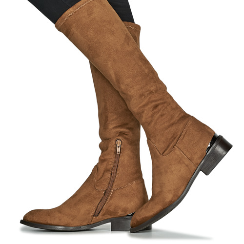 JB Martin - AMOUR - TOILE SUEDE STRETCH CAMEL