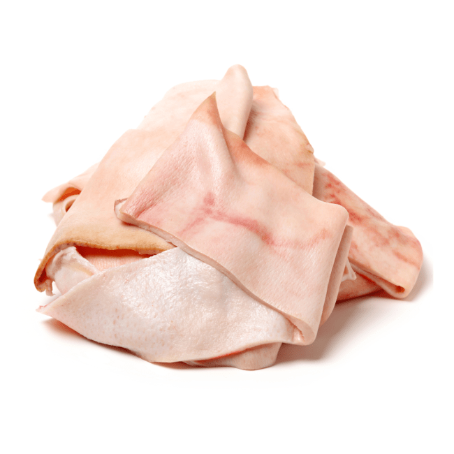 Bevroren Varkenshuid 500g