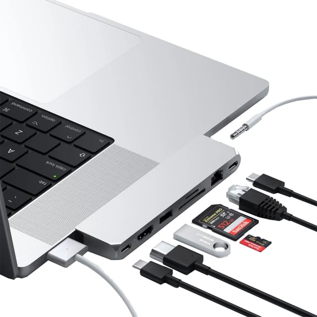 Satechi Pro Hub Max Sølv