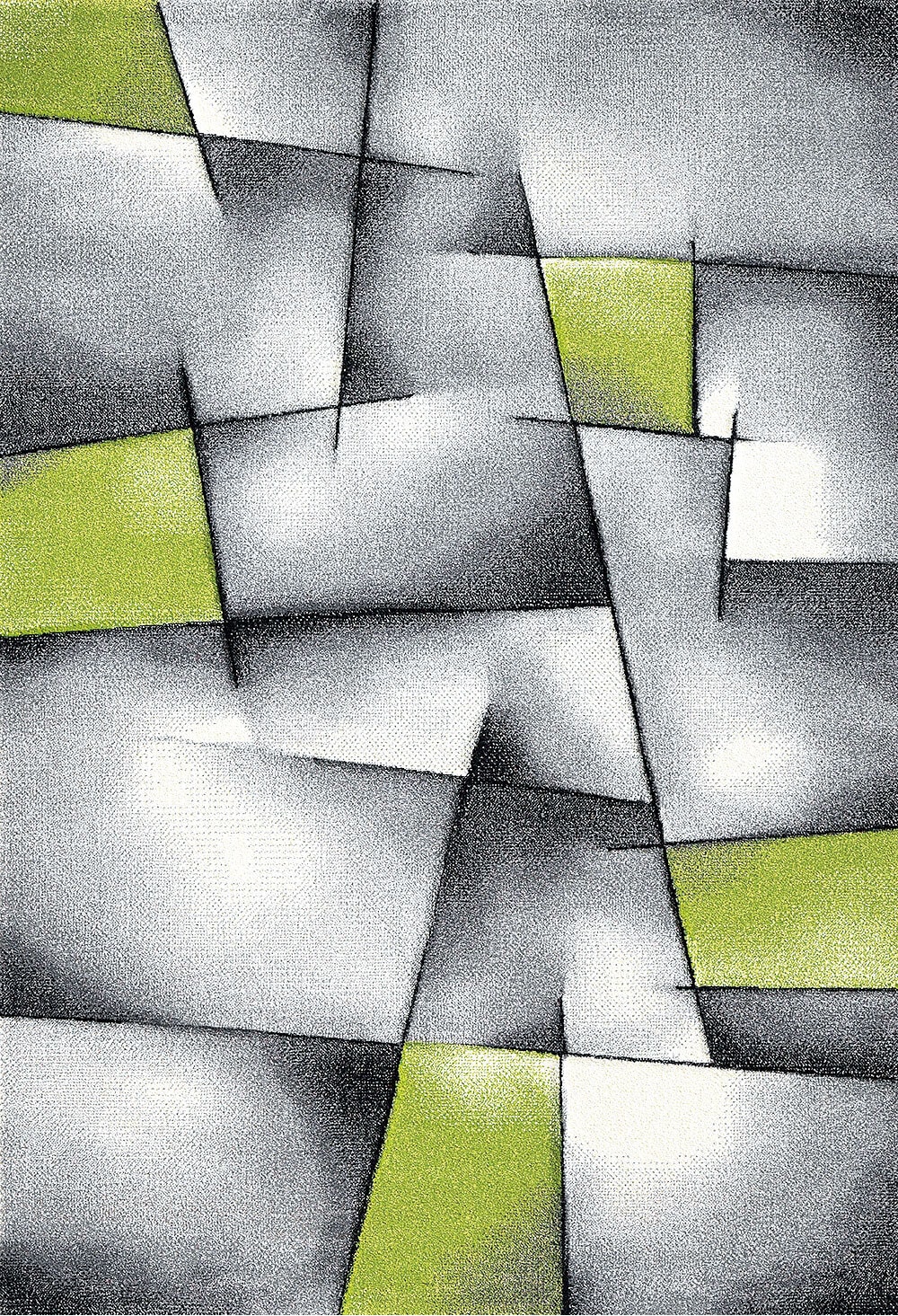 Webteppich Brilliance 80 x150 cm grün