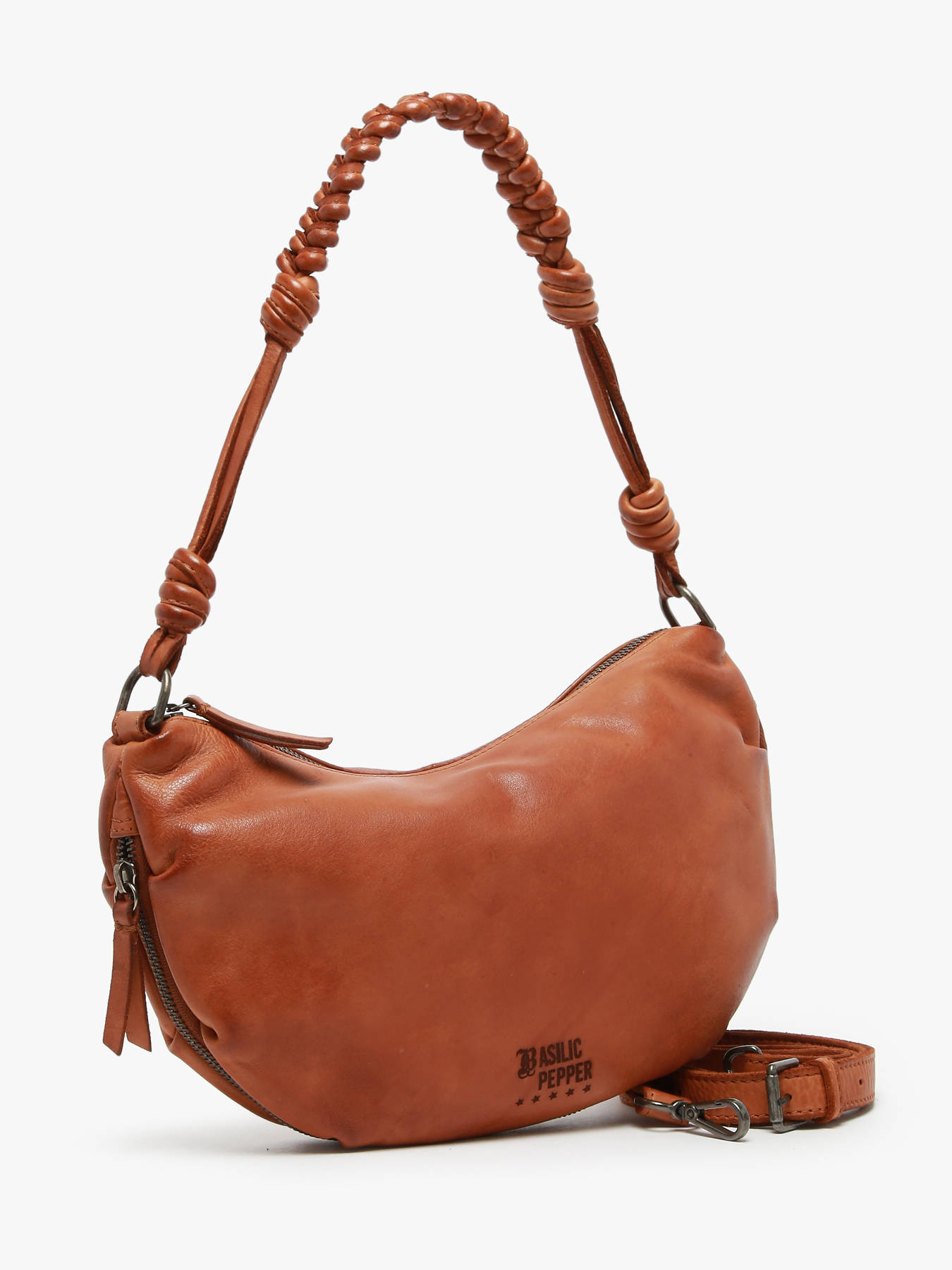 Sac bandoulire Tokyo cuir BASILIC PEPPER