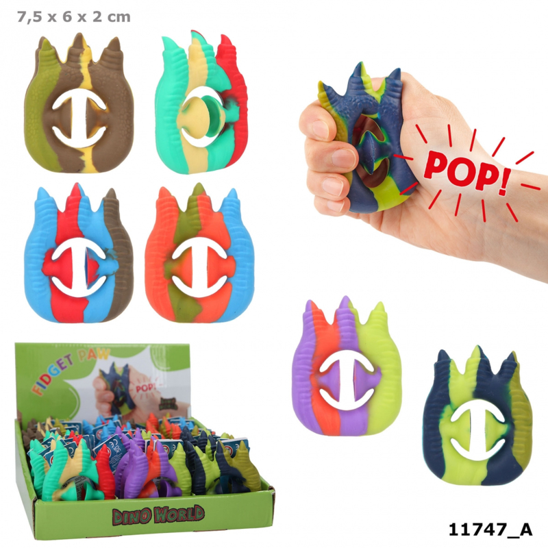 Dino World Fidget Paw