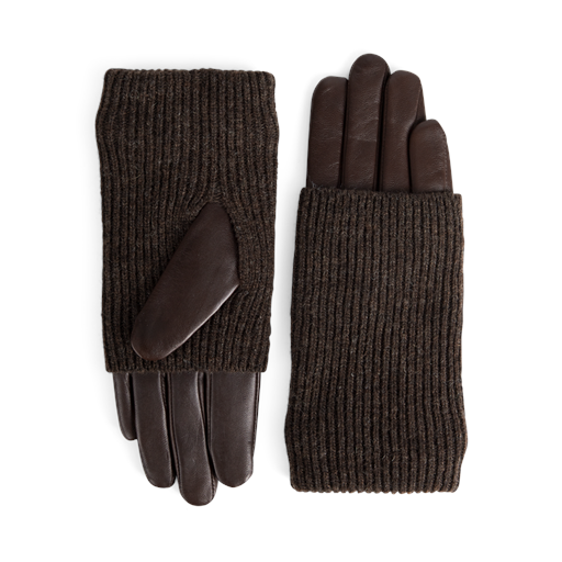 Markberg Helly Handsker, Dark Brown, 7.5