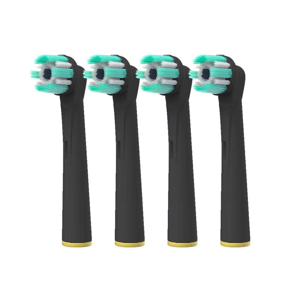 Prodental x4 Brossettes de Rechange Rotative Prodental Clean Action Shiny