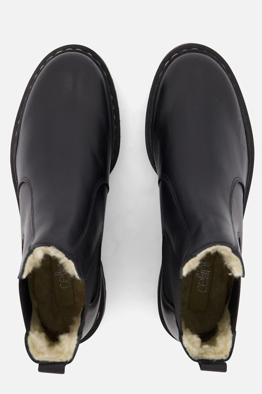 Cellini Chelsea boots zwart Leer