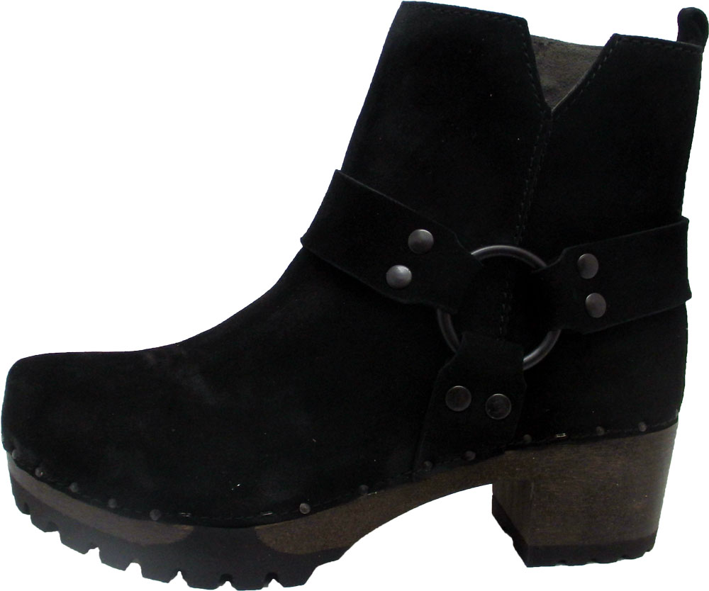 Stiefelette Softclox INDIA Kaschmir schwarz