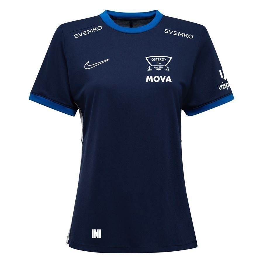 Osterøy IL T-shirt d'Entraînement Academy 25 - Bleu Marine/Bleu/Blanc Femme