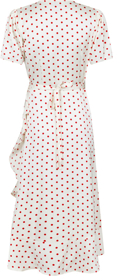 Neo Noir Magga Dot Dress Red