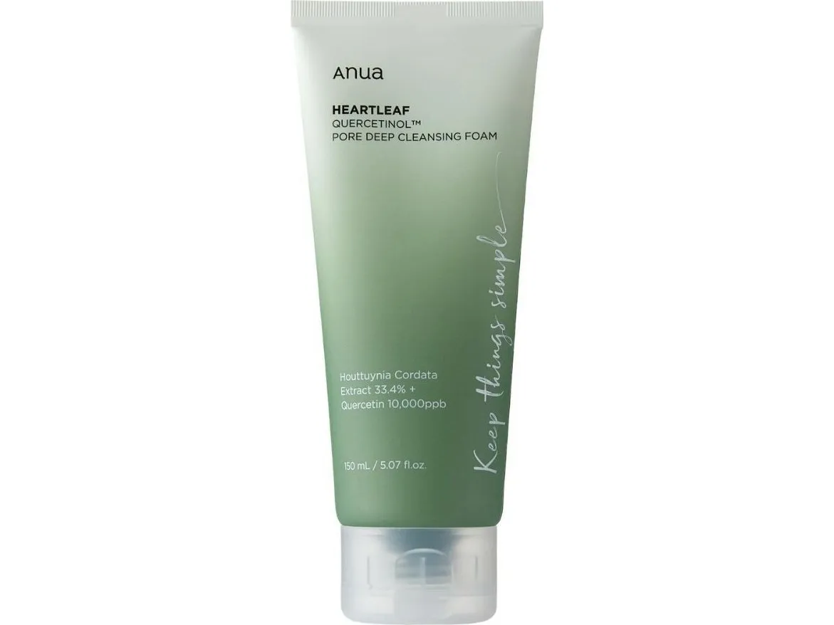 Anua Heartleaf Quercetinol Pore Deep Cleansing Foam 150 ml