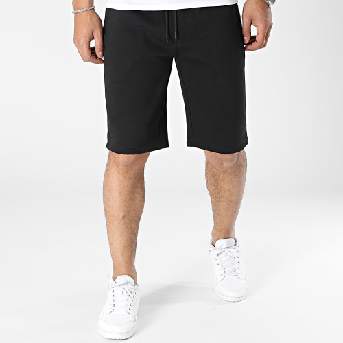 Short Jogging A Bandes 3254 Noir