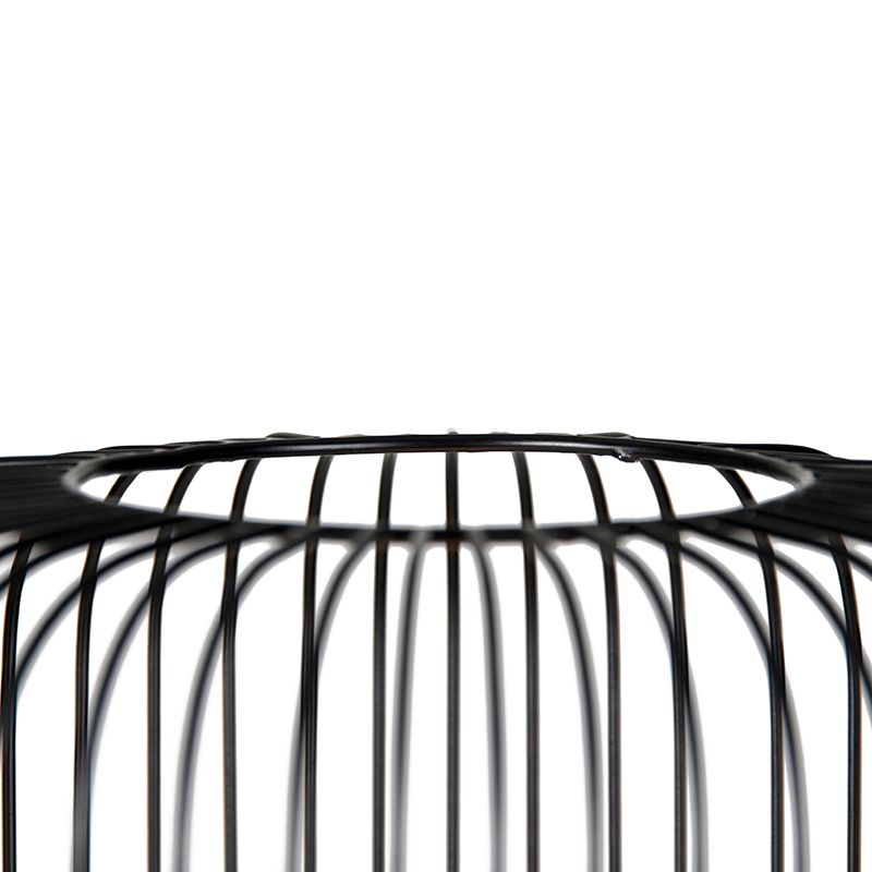 Design vloerlamp zwart met goud - Mayelle