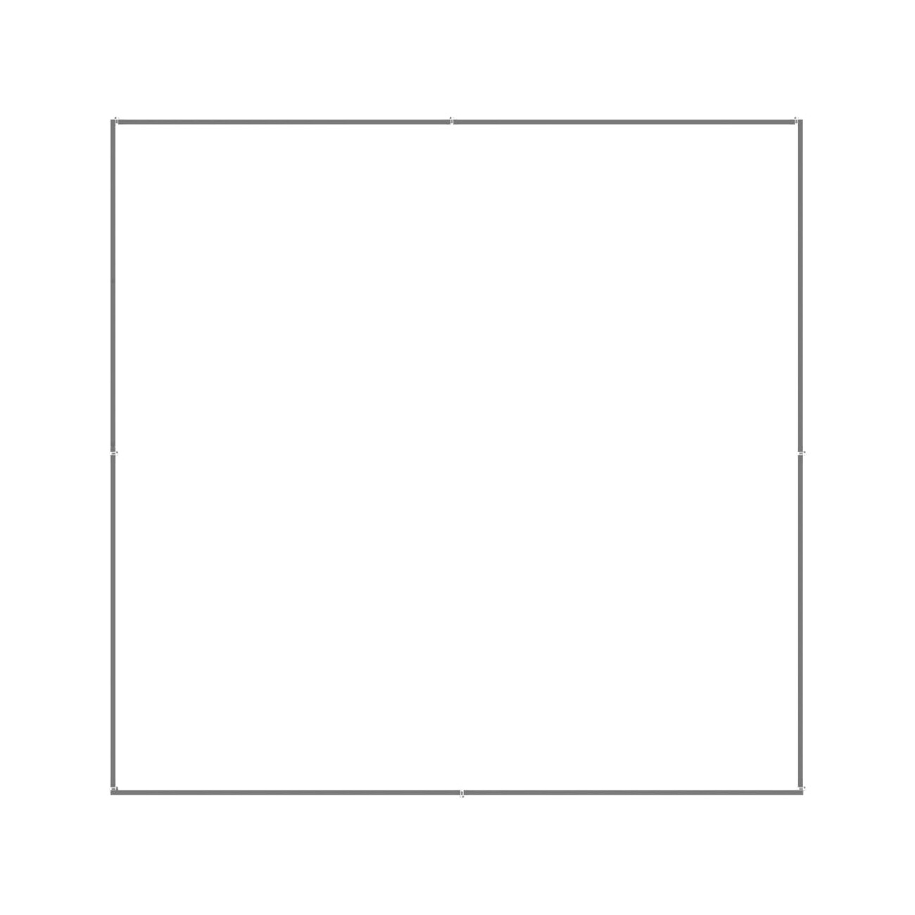 VidaXL Hundezwinger Stahl silber 2 m, 3 m, 70 cm