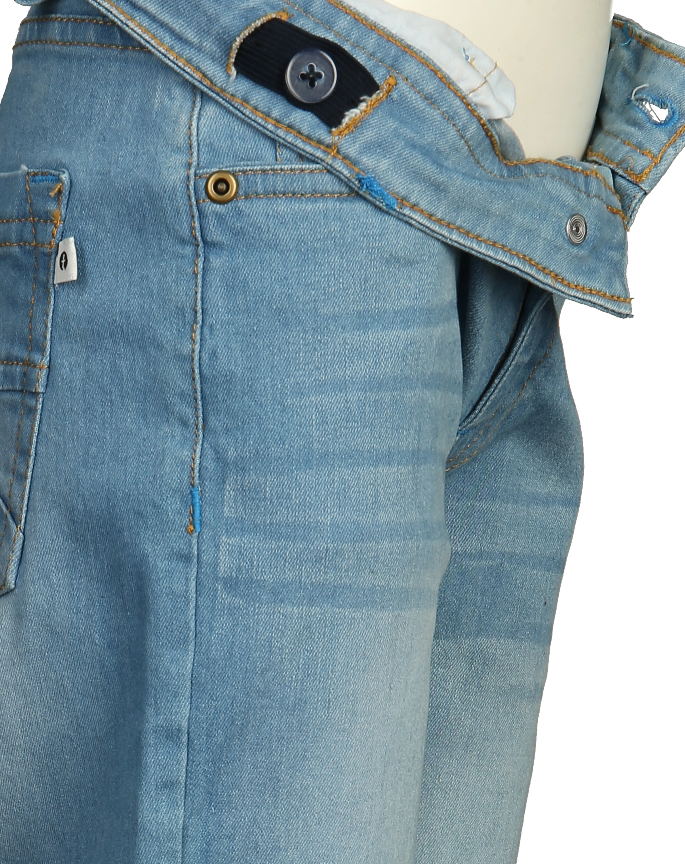 Jeans-Hose EASY Slim Fit in mittelblau
