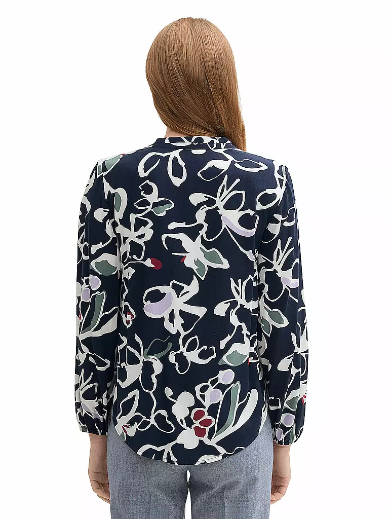 TOM TAILOR Bluse dunkelblau