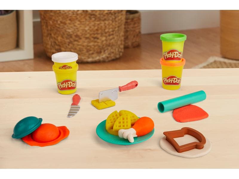 Play-Doh Knetspielzeug Kleiner Chefkoch Starter-Set Set mit 14 Küchen-Accessoires