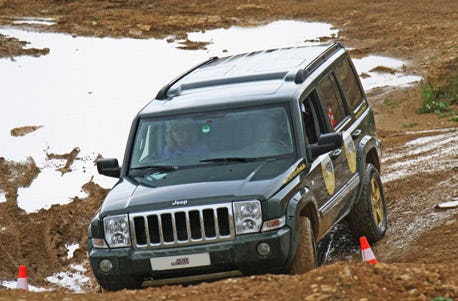 Geländewagen offroad fahren Langenaltheim als Geschenk