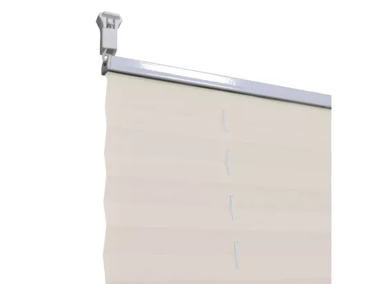 Store plissé 110x150 cm Crème