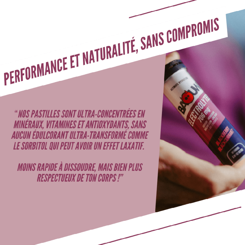 Mûre-Cassis - Boisson énergétique