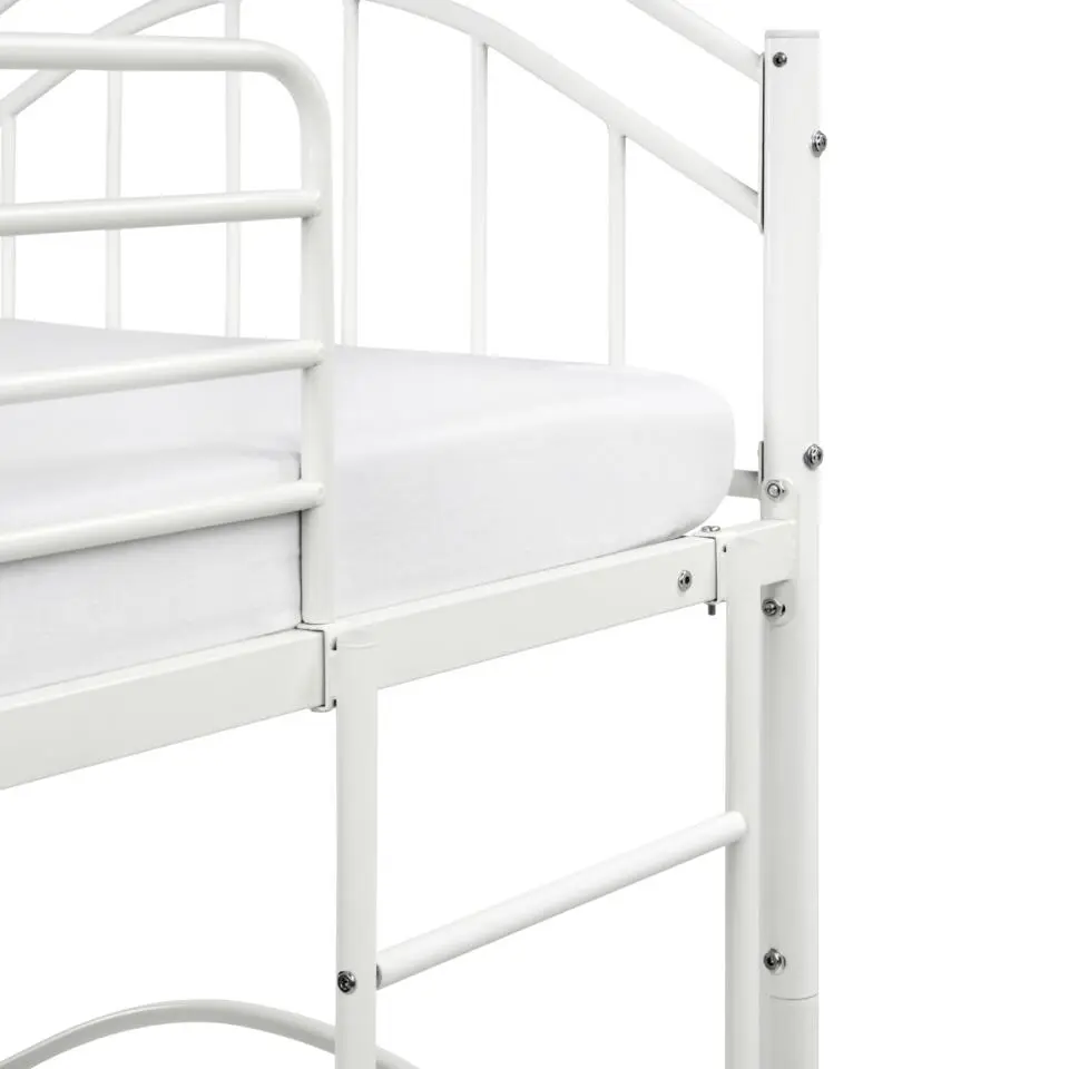 CHARTRES - Stapelbed - Wit - 90 x 200 cm - Metaal