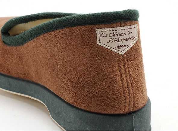 La maison de l espadrille chaussons homme 7736 6 marron