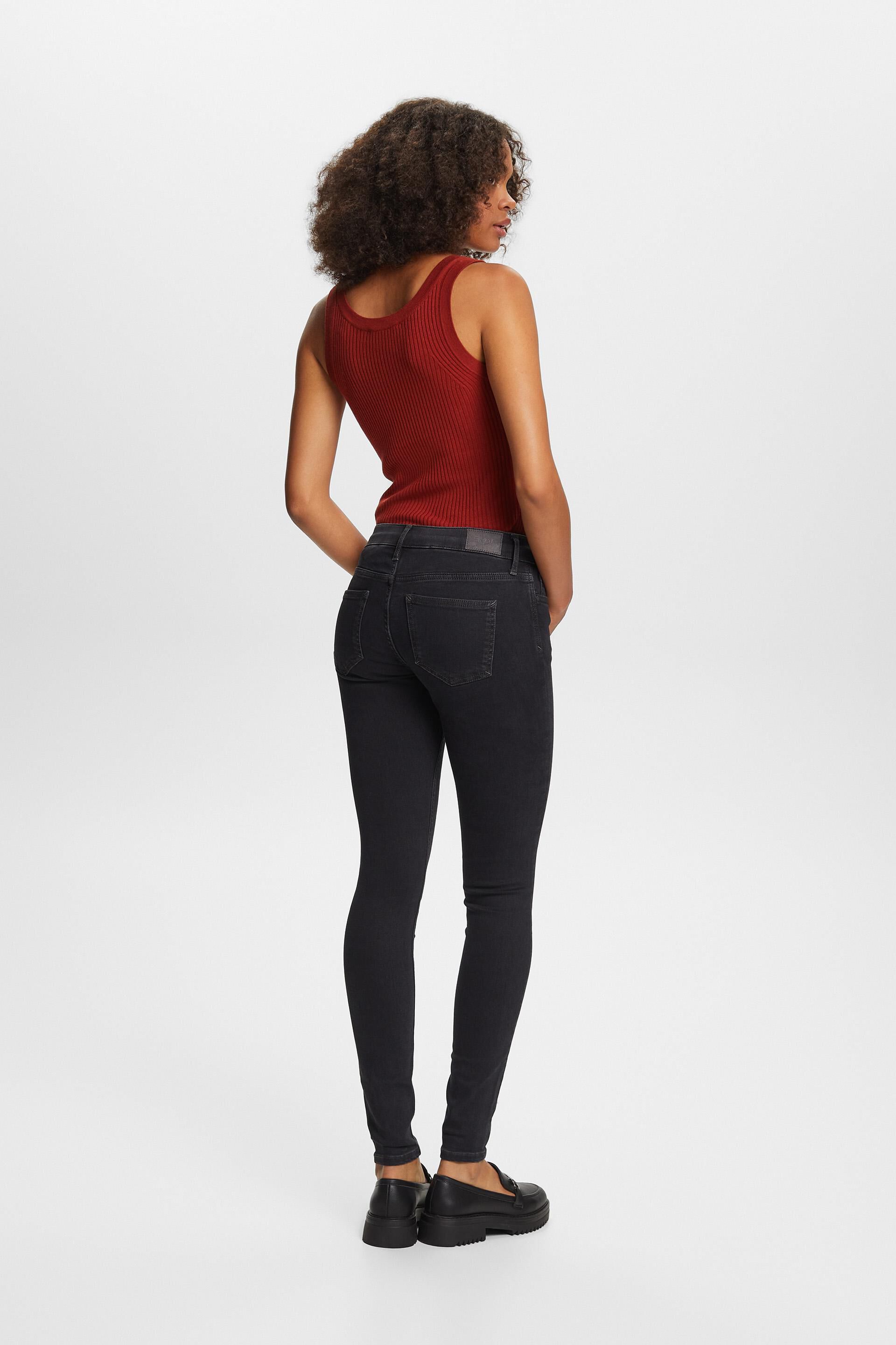 En matière recyclée : le jean Skinny à taille mi-haute