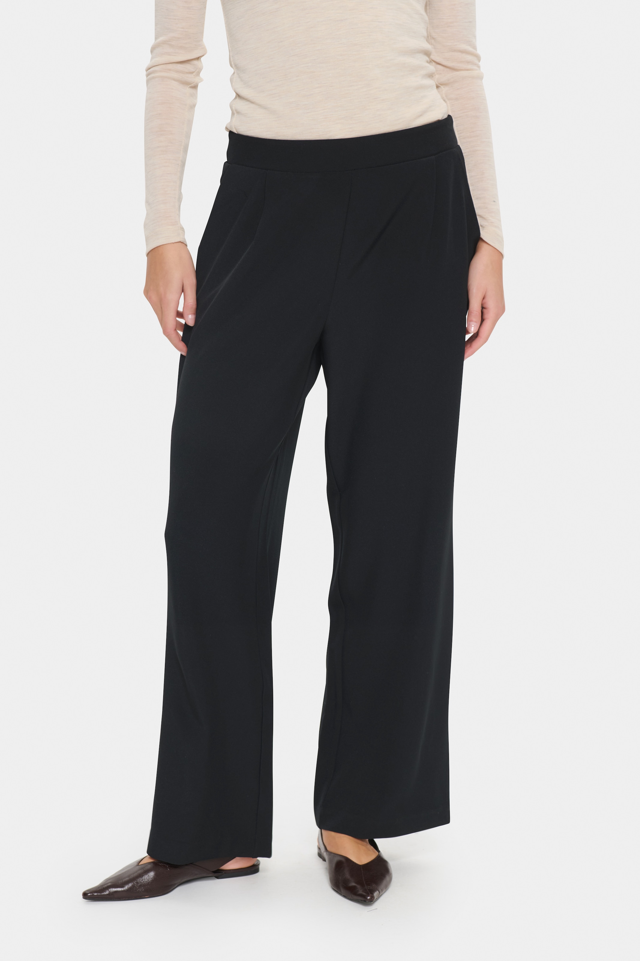 Saint Tropez Anzughose »CelestSZ Wide Leg Pants«  Schlupfhose mit Gummizug