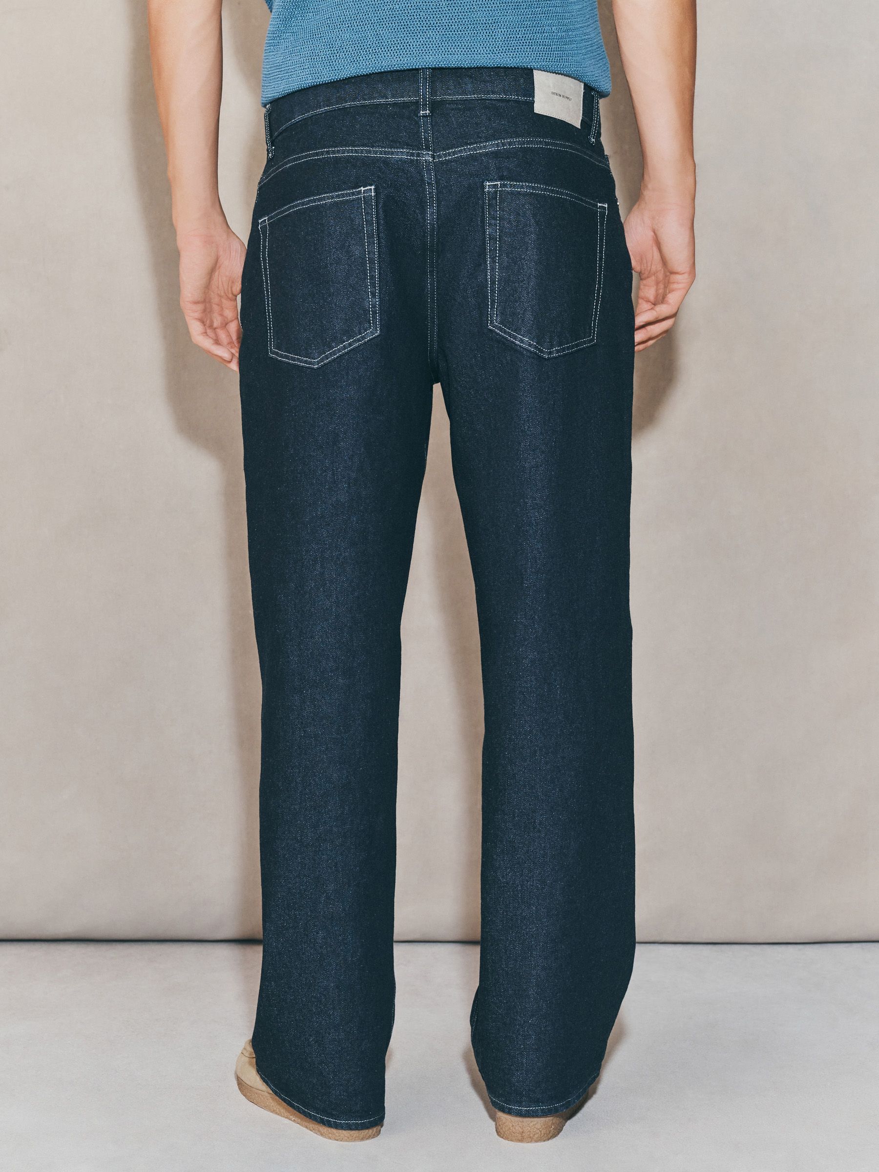 Donkerblauw - EDIT - Baggy Fit Jeans