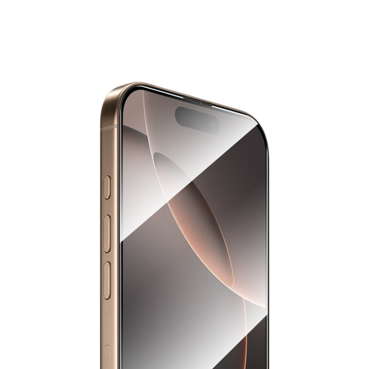 iPhone 16 Pro Full-Screen Vollbild Panzer Glas mit Rahmen   Montagerahmen