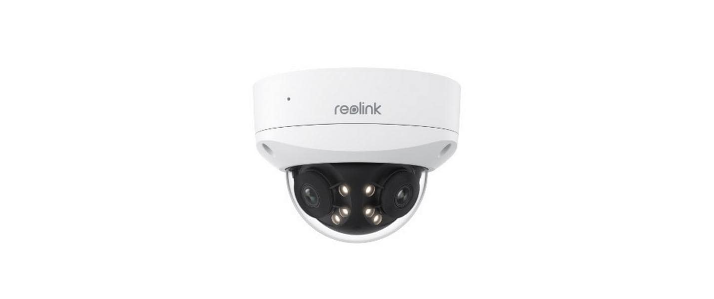 Netzwerkkamera Duo 3V PoE 4K<br>16MP UHD IK10 Vandalismusgeschützte PoE Kamera mit 180° Panorama