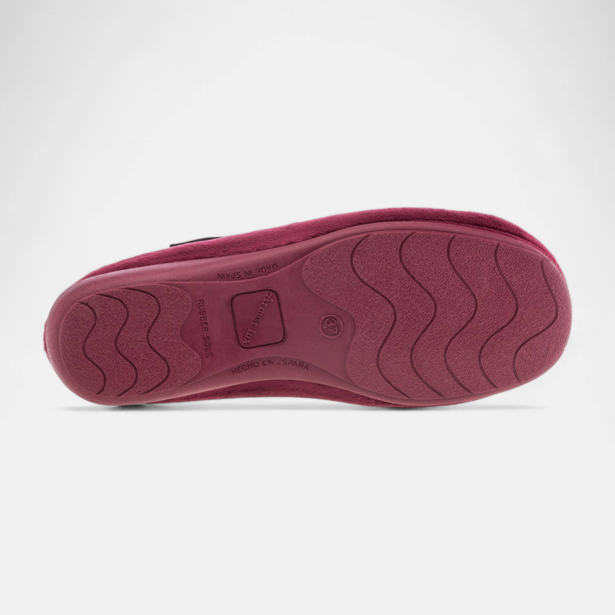 Chaussons ballerines Femme bordeaux