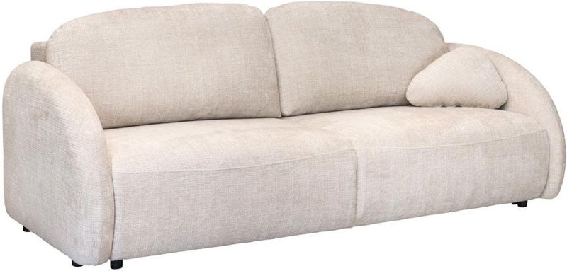 AVOLINE - Slaapbank - Beige - 3-zits - Chenille Stof