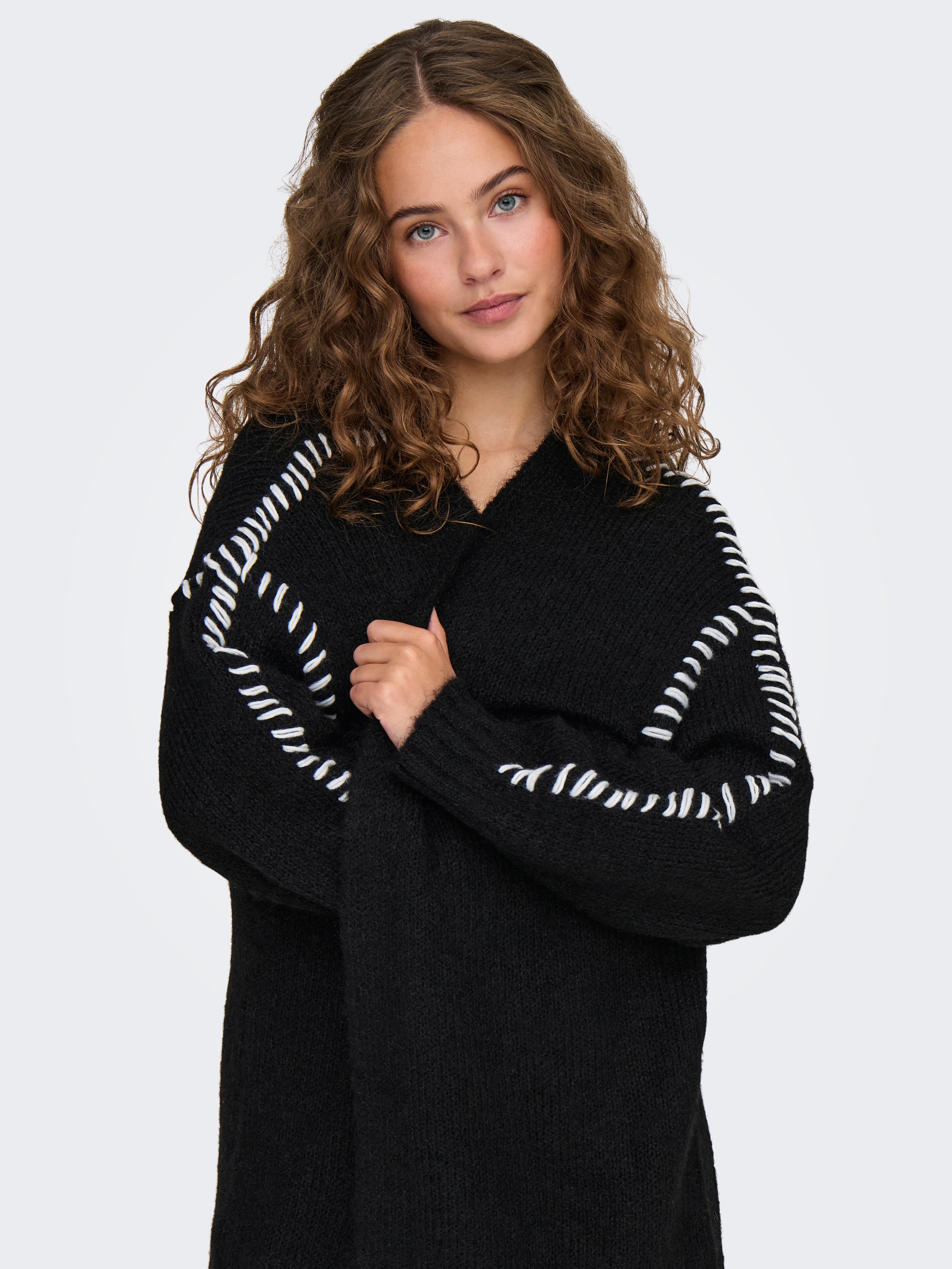 JDYZOEY Strickjacke Black
