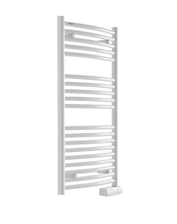 Sèche-serviettes électrique à inertie fluide Acova Batik blanc 500W