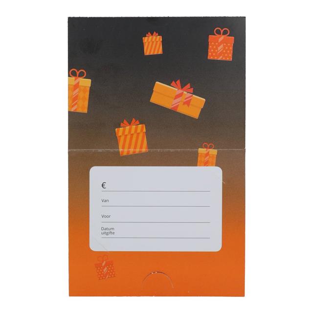 Cadeaubon Hoesje Sinterklaas