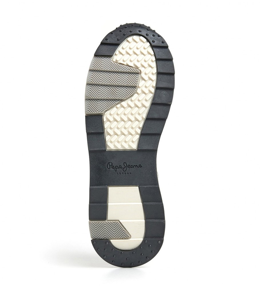 Tênis Pepe Jeans Joy Tech M de couro cinza