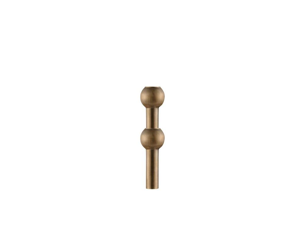 STOFF Nagel  Nagel vase - bruneret messing