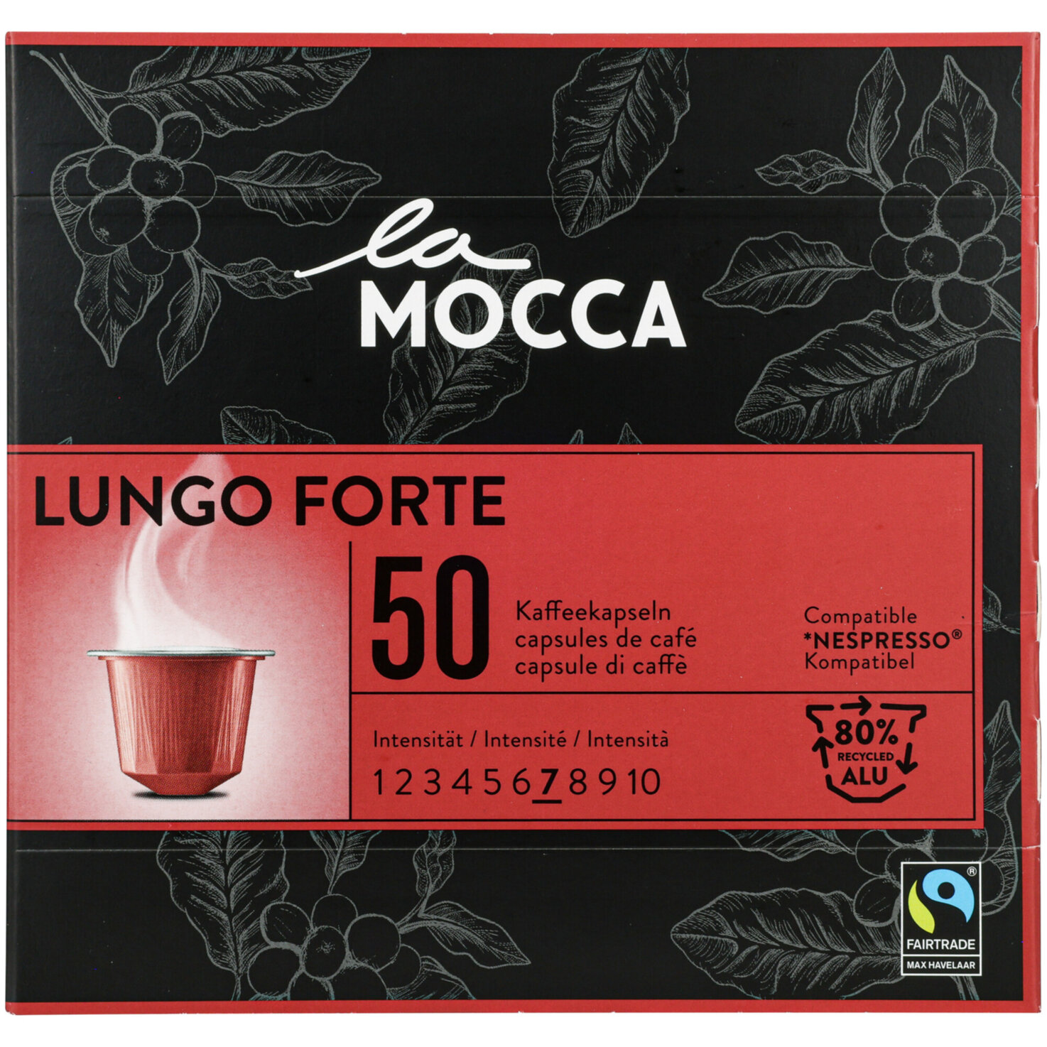 La Mocca Lungo forte - Nespresso compatible 50 Kapseln