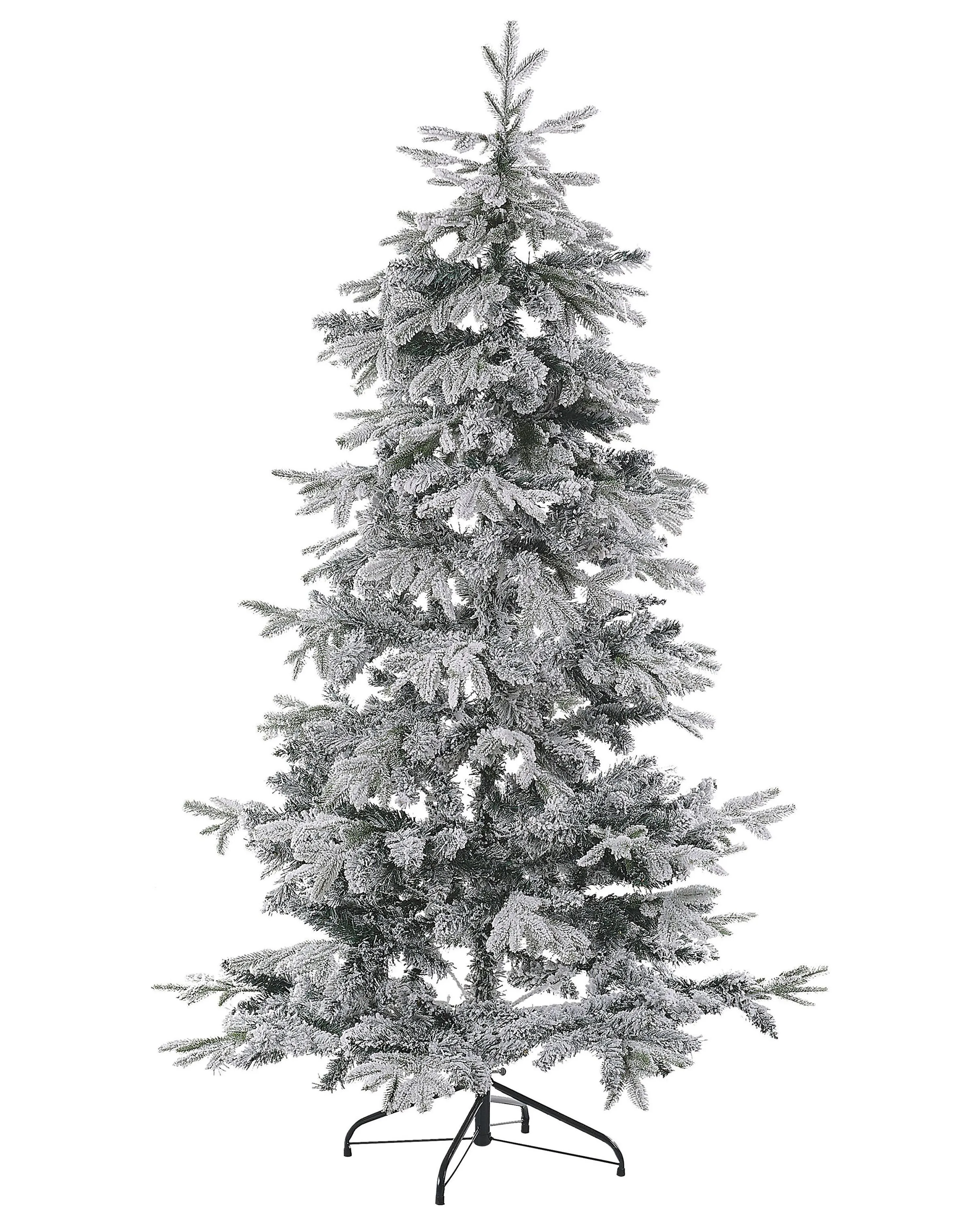 Besneeuwde kunstkerstboom TOMICHI 210 cm Wit